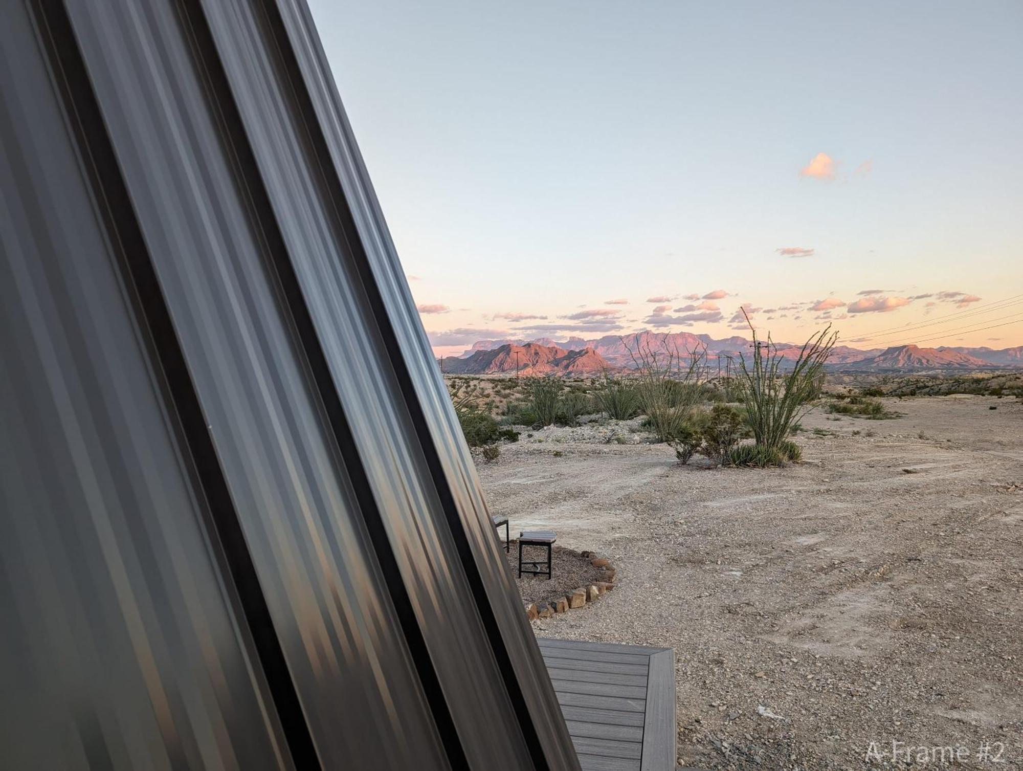 Stardust Big Bend Luxury A-Frame#4 Great Views Vila Terlingua Exterior foto