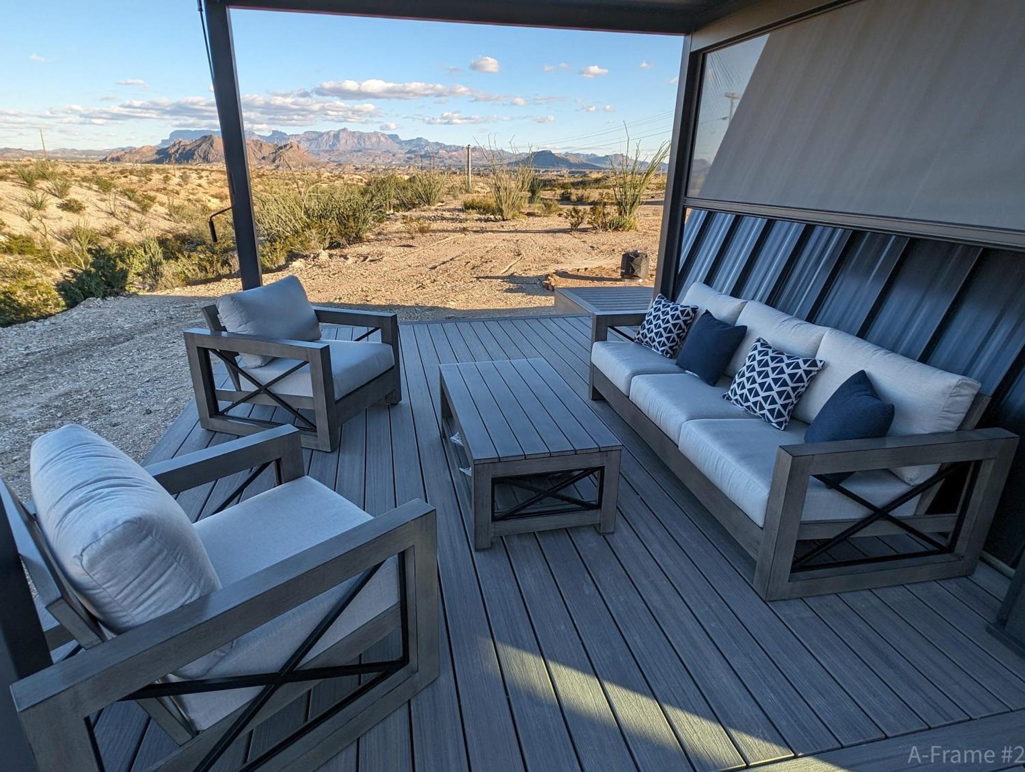 Stardust Big Bend Luxury A-Frame#4 Great Views Vila Terlingua Exterior foto