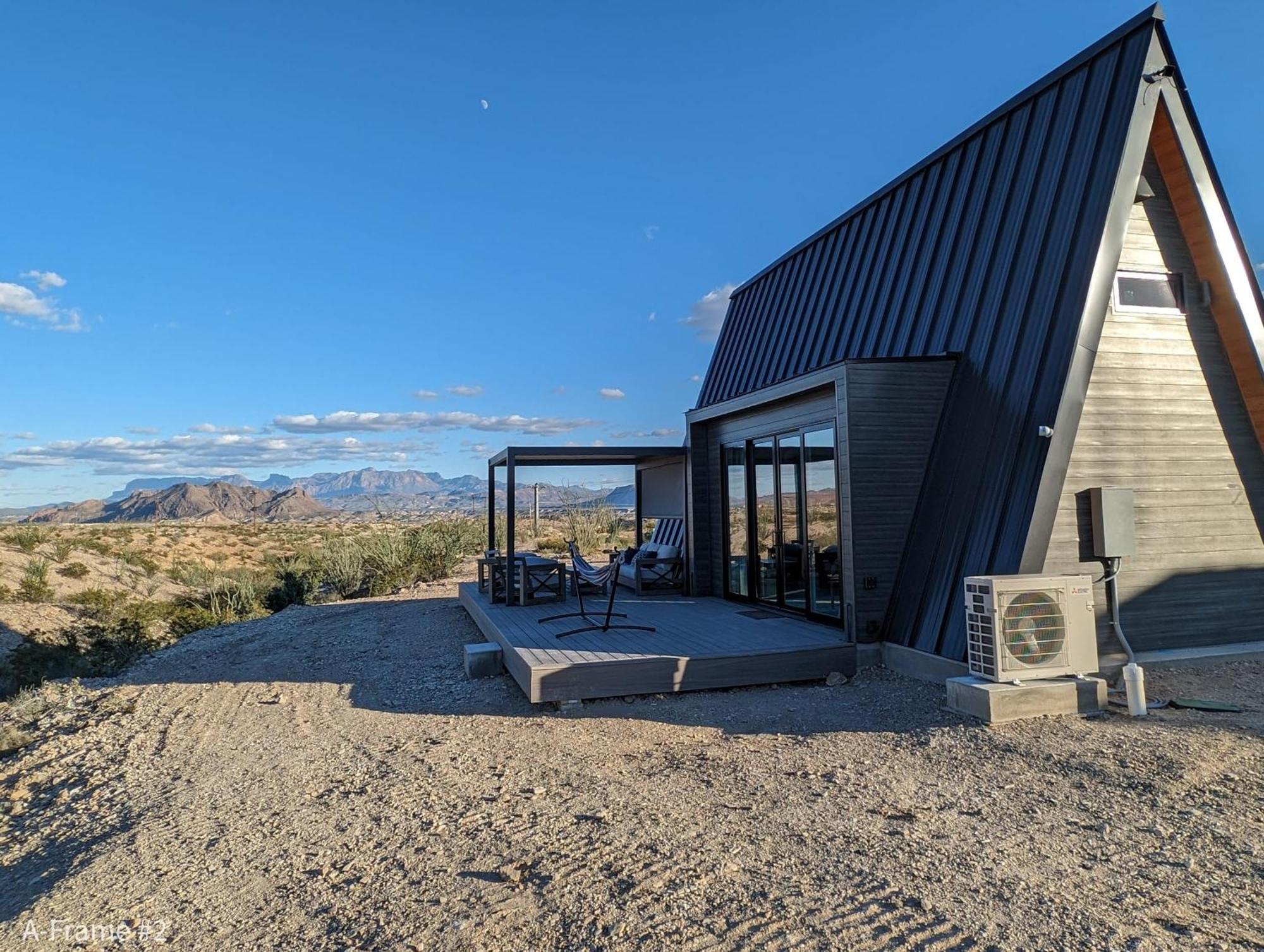 Stardust Big Bend Luxury A-Frame#4 Great Views Vila Terlingua Exterior foto