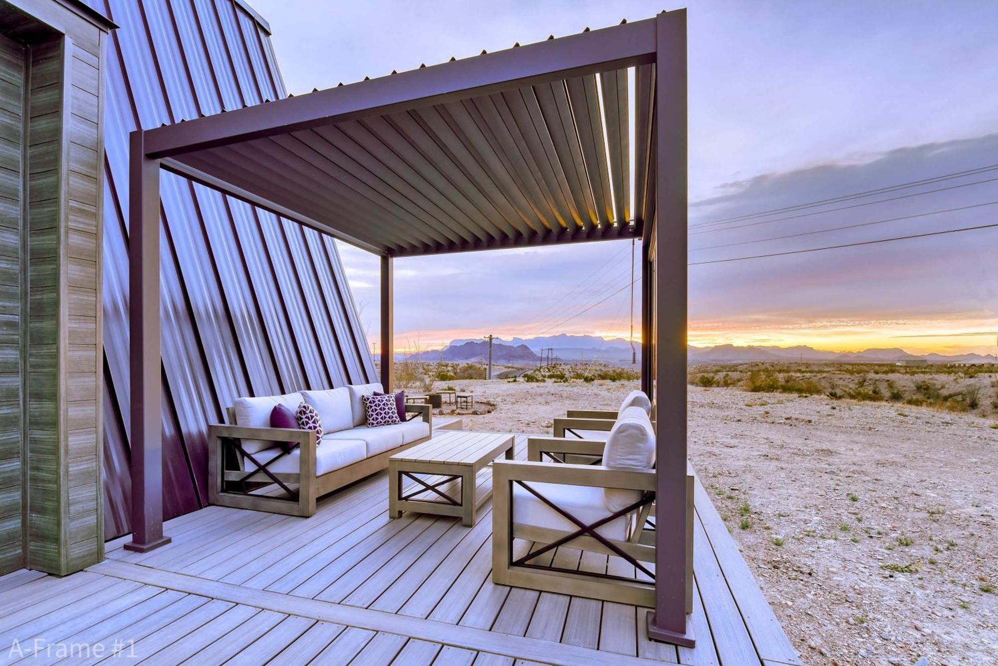Stardust Big Bend Luxury A-Frame#4 Great Views Vila Terlingua Exterior foto