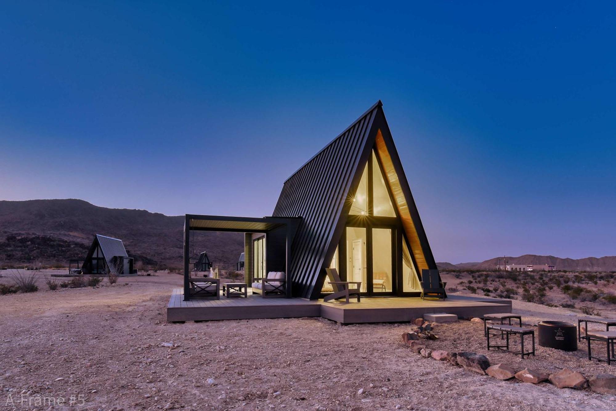 Stardust Big Bend Luxury A-Frame#4 Great Views Vila Terlingua Exterior foto